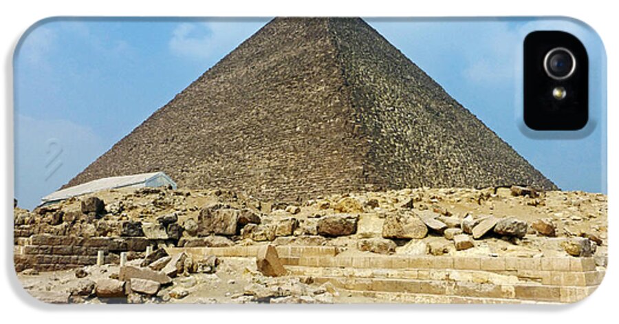 Giza iPhone 5s Case featuring the photograph Ancient Great by Anthony Baatz