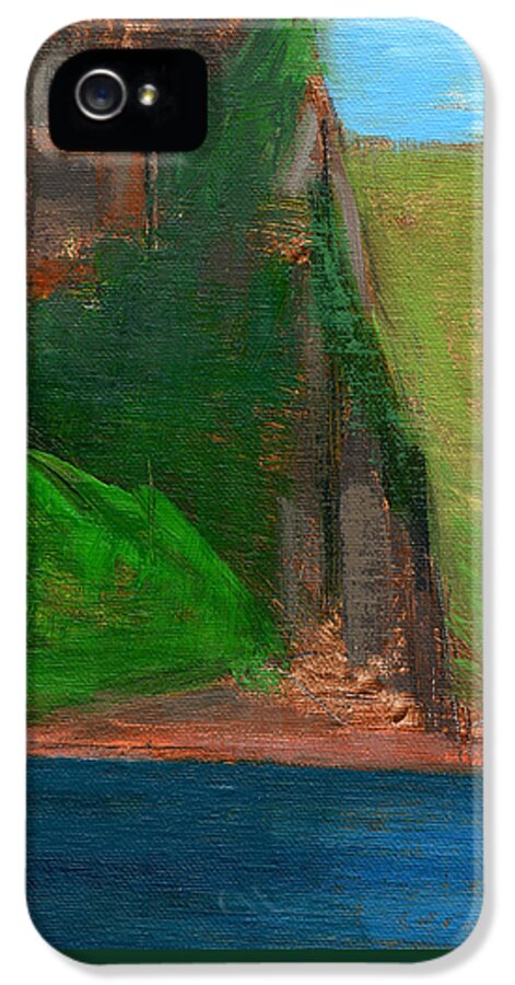 Ocean iPhone 5s Case featuring the painting Untitled #102 by Chris N Rohrbach