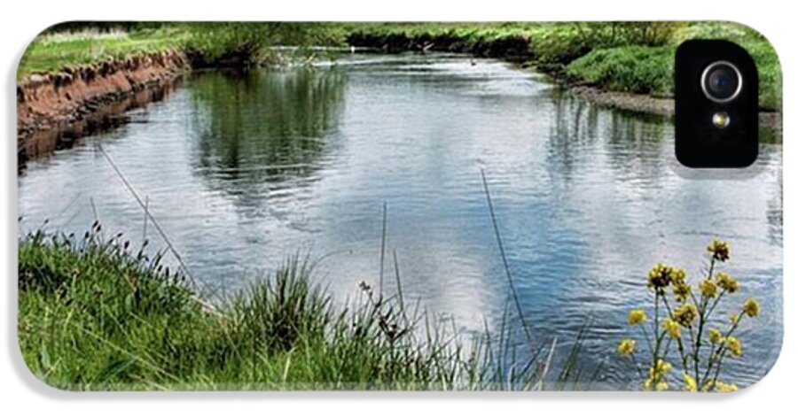 Nature_perfection iPhone 5s Case featuring the photograph River Tame, Rspb Middleton, North by John Edwards