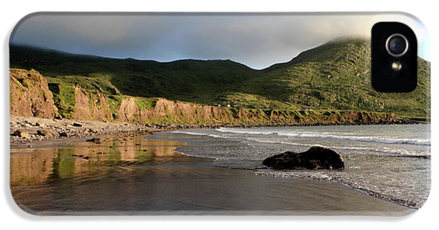 Beach iPhone 5s Case featuring the photograph Seaside Reflections, County Kerry, Ireland by Aidan Moran