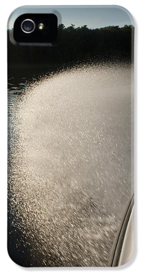 Adventure iPhone 5s Case featuring the photograph Speed boat by Gary Eason