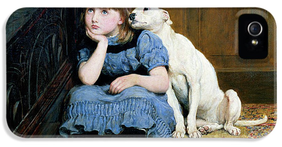 Sympathy iPhone 5s Case featuring the painting Sympathy by Briton Riviere