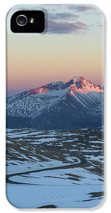 Trail Ridge Road iPhone 5s Case featuring the photograph Trail Ridge Road Vertical by Aaron Spong