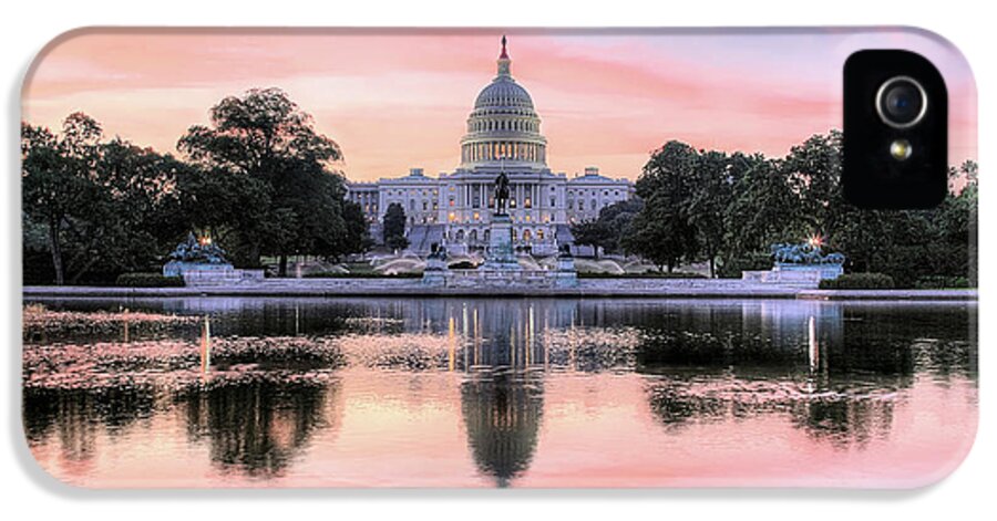 Capital iPhone 5s Case featuring the photograph The Republic Awakens by JC Findley