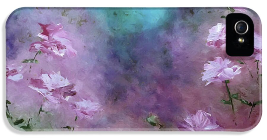 Roses iPhone 5s Case featuring the painting Rose Garden by Claire Bull