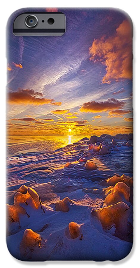 Frozen iPhone 6 Case featuring the photograph Horizons #2 by Phil Koch