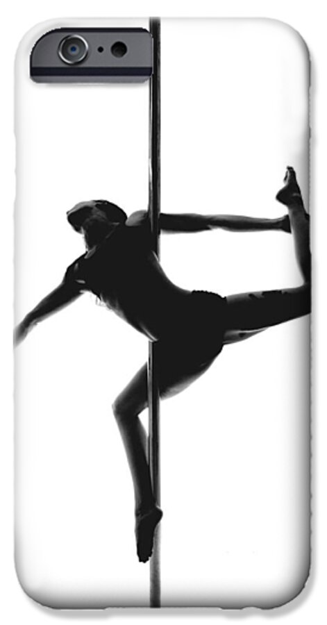 Pole iPhone 6 Case featuring the photograph Pole Silhouette #3 by Marino Flovent