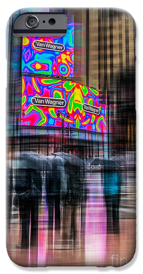 Nyc iPhone 6 Case featuring the photograph A Rainy Day In New York by Hannes Cmarits