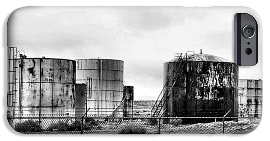 Abandoned iPhone 6 Case featuring the photograph Abandoned Refinery in New Mexico by Tommi Trudeau