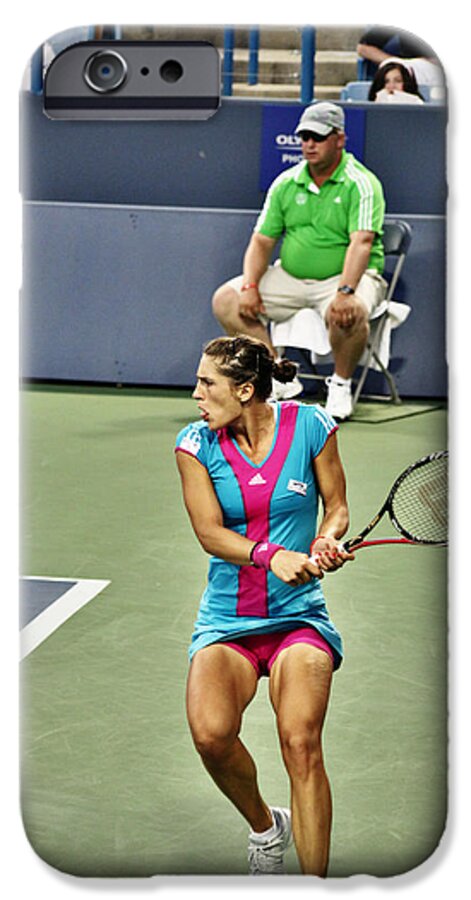 Wta iPhone 6 Case featuring the photograph Andrea Petkovic by Rexford L Powell