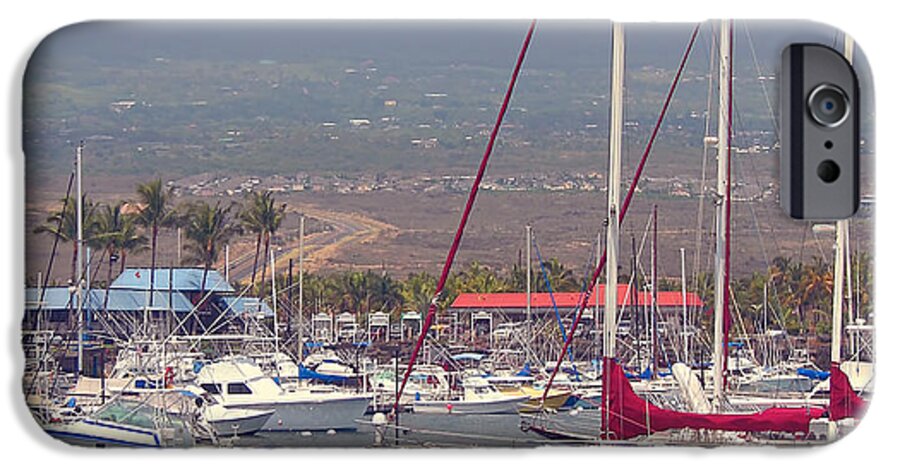 Boats iPhone 6 Case featuring the photograph At the Marina by Kim Hojnacki