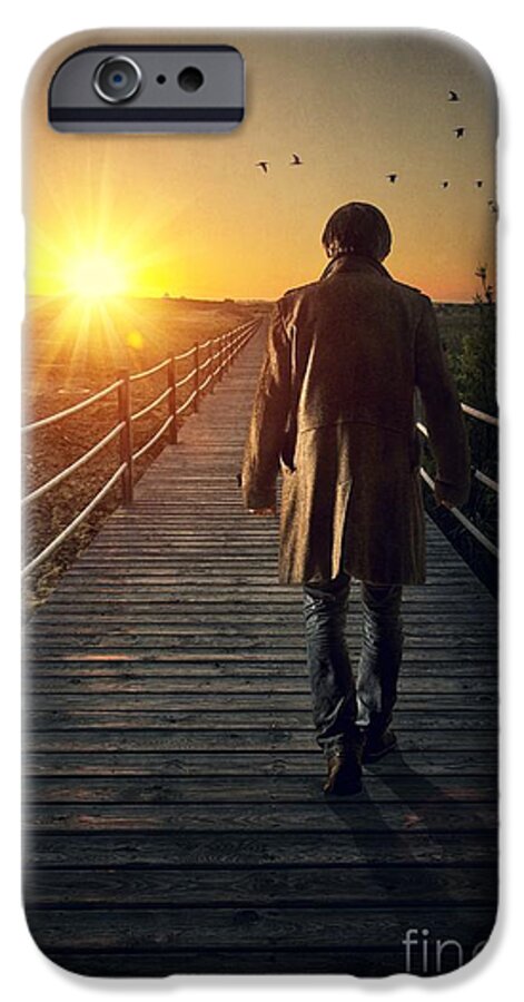 Man iPhone 6 Case featuring the photograph Boardwalk by Carlos Caetano