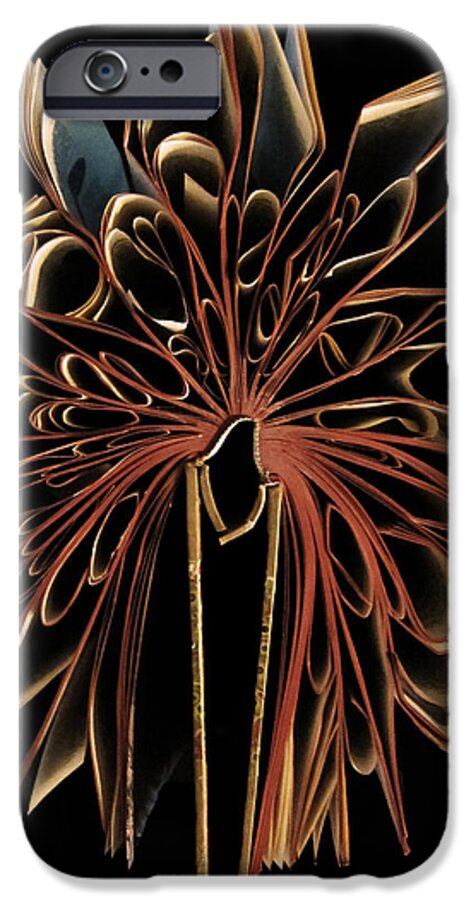 Bruin Indrukwekkend Australische persoon Book Flower iPhone 6 Case by Nicklas Gustafsson - Fine Art America