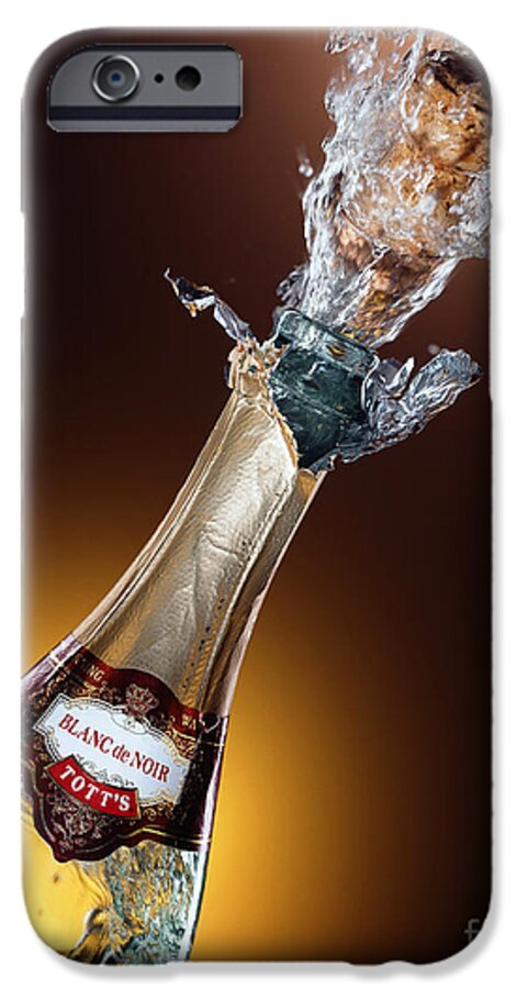 Science iPhone 6 Case featuring the photograph Champagne by Mel Lindstrom