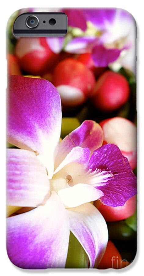 Edible Flowers iPhone 6 Case featuring the photograph Edible Flowers by Jacqueline Athmann