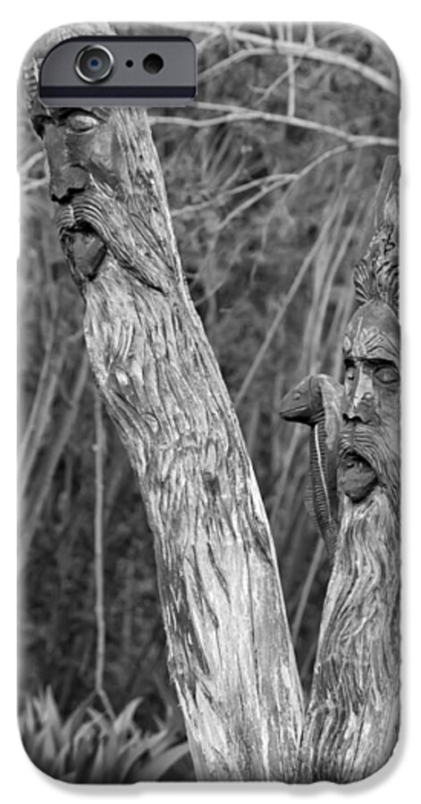 Tree iPhone 6 Case featuring the photograph Ents 2 monochrome by Steve Harrington