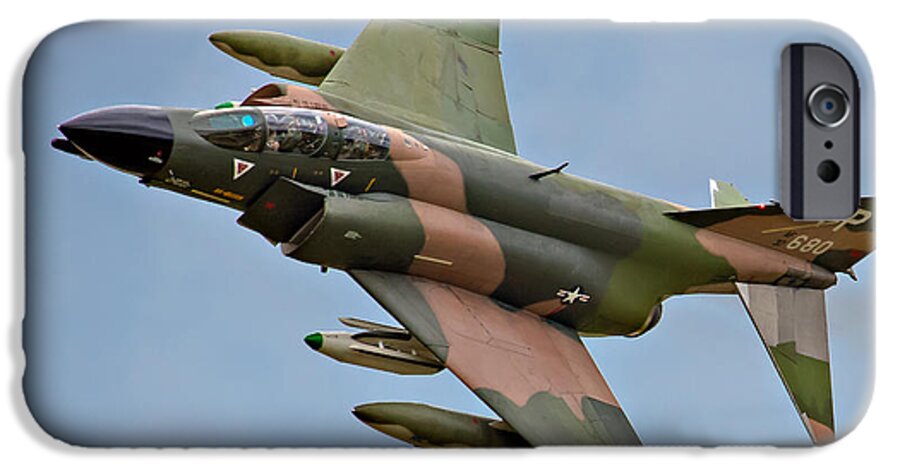 Airshows iPhone 6 Case featuring the photograph F-4 Phantom II by Bill Lindsay