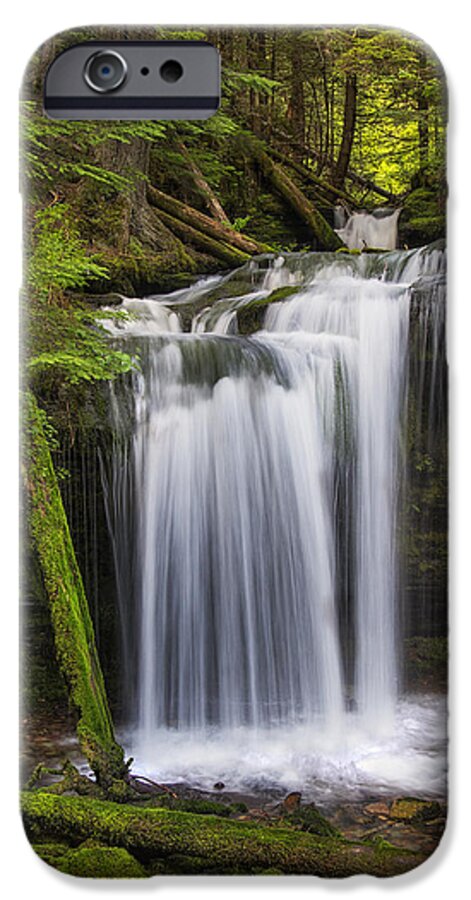 Idaho iPhone 6 Case featuring the photograph Fern Falls by Mark Kiver