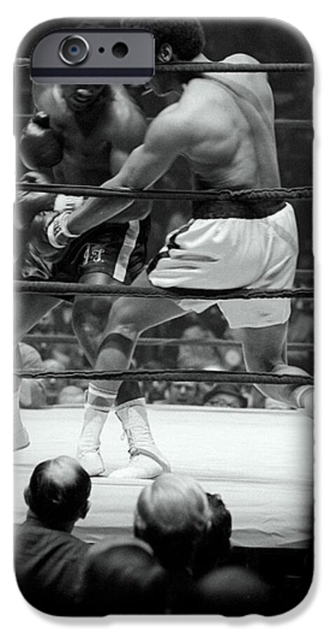 Boxing iPhone 6 Case featuring the photograph Frazier Ellis KO by Glenn McCurdy