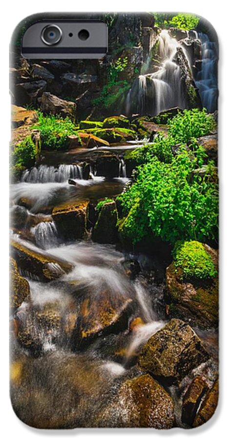 Mt. Rainier iPhone 6 Case featuring the photograph Fresh And Free Flowing by Gene Garnace