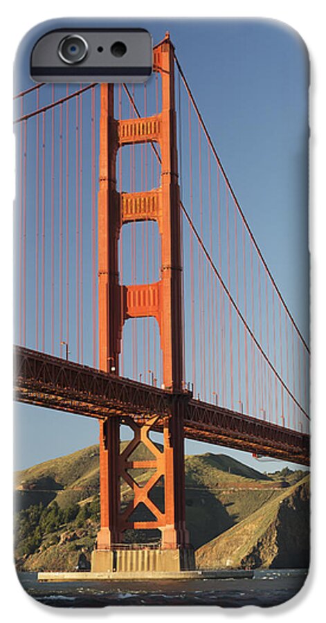 Outdoors iPhone 6 Case featuring the photograph Golden Gate Bridge From Fort Point by Harry M. Walker