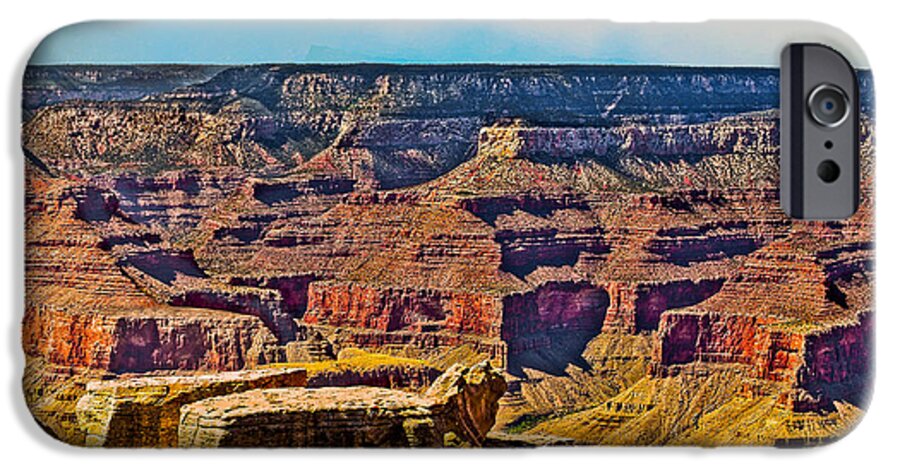 Grand Canyon Mather Viewpoint iPhone 6 Case featuring the photograph Grand Canyon Mather Viewpoint by Bob and Nadine Johnston