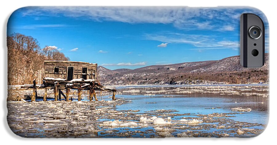 Fort Montgomery Ny iPhone 6 Case featuring the photograph Ice Shack by Rick Kuperberg Sr