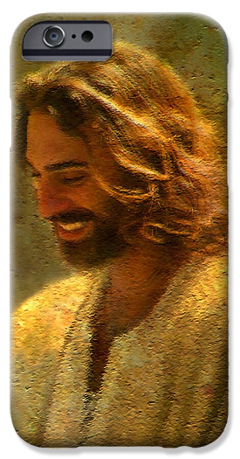 #faaAdWordsBest iPhone 6 Case featuring the painting Joy of the Lord by Greg Olsen