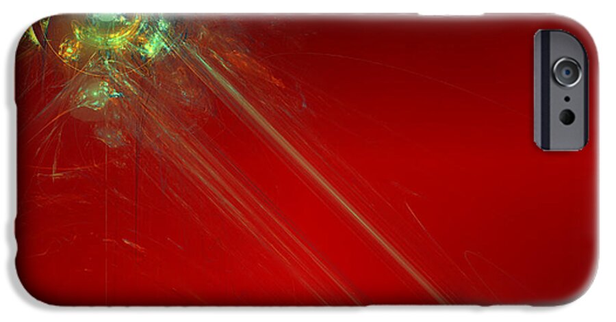 Abstract iPhone 6 Case featuring the digital art Know It All by Jeff Iverson