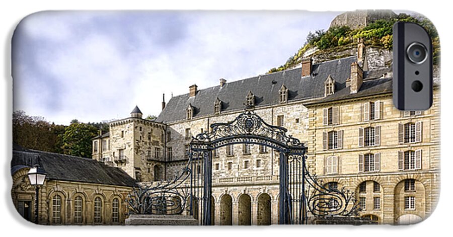 France iPhone 6 Case featuring the photograph La Roche Guyon Castle by Olivier Le Queinec