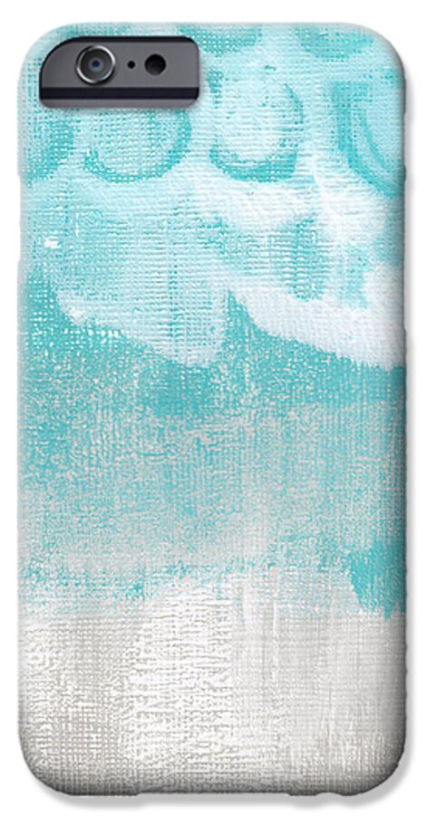 Abstract iPhone 6 Case featuring the painting Like A Prayer- Abstract Painting by Linda Woods