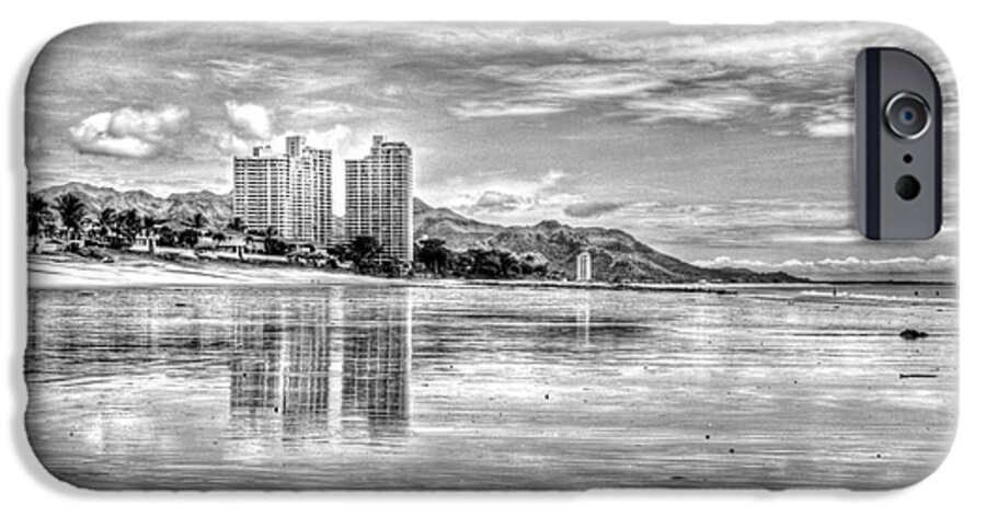 Panama iPhone 6 Case featuring the photograph Low Tide Reflections by Bob Hislop