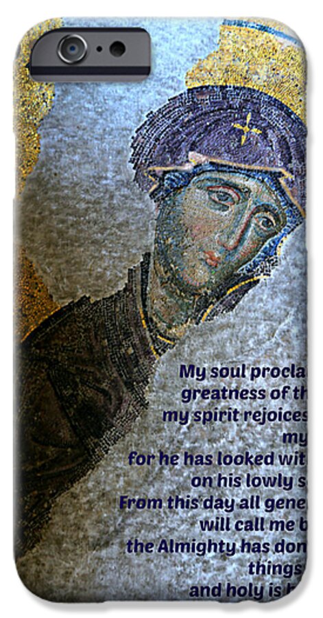 Magnificat iPhone 6 Case featuring the photograph Mary's Magnificat by Stephen Stookey