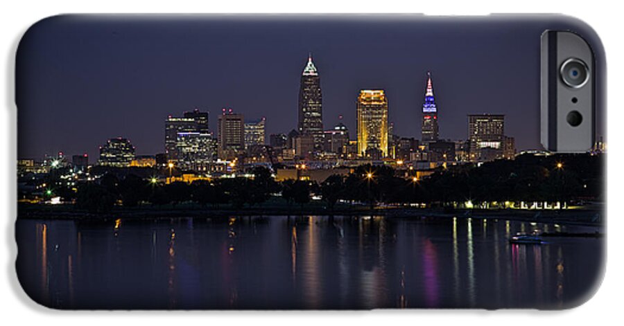 Midnight Blue In Cleveland iPhone 6 Case featuring the photograph Midnight Blue In Cleveland by Dale Kincaid