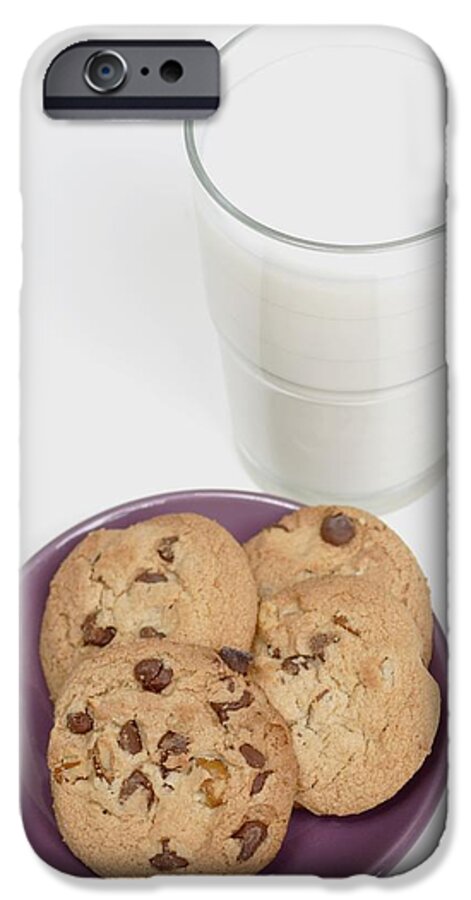 Appetite iPhone 6 Case featuring the photograph Milk And Cookies by Greenwood GNP