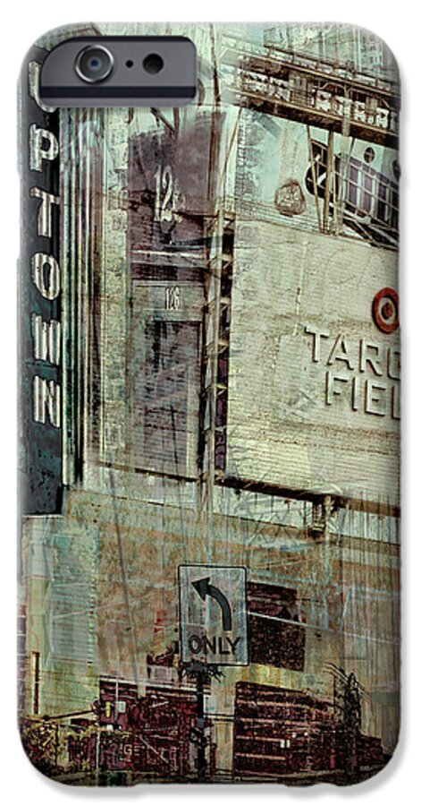 Target Field iPhone 6 Case featuring the digital art Minneapolis Area Collage by Susan Stone