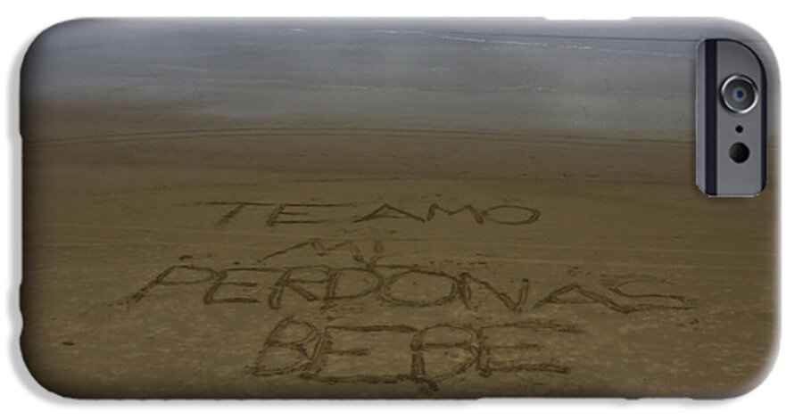 Beach iPhone 6 Case featuring the photograph Montanita Beach Apology by Al Bourassa
