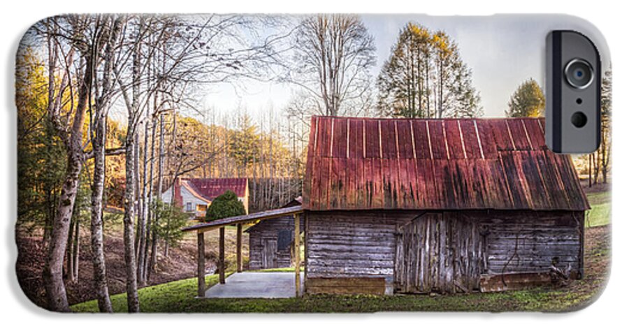 Appalachia iPhone 6 Case featuring the photograph Mountain Farm by Debra and Dave Vanderlaan