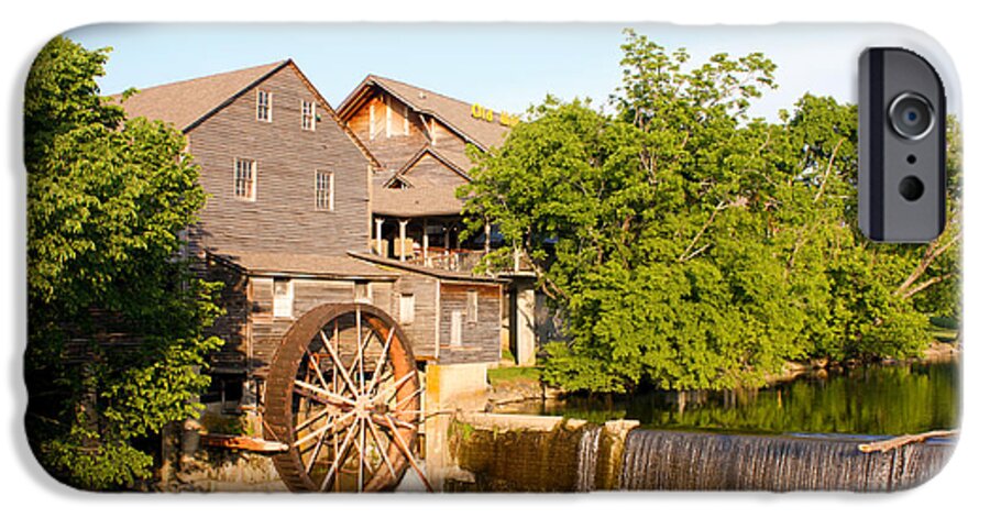 Grist Mills iPhone 6 Case featuring the photograph Old Mill Pigeon Forge Tennessee by Cynthia Woods