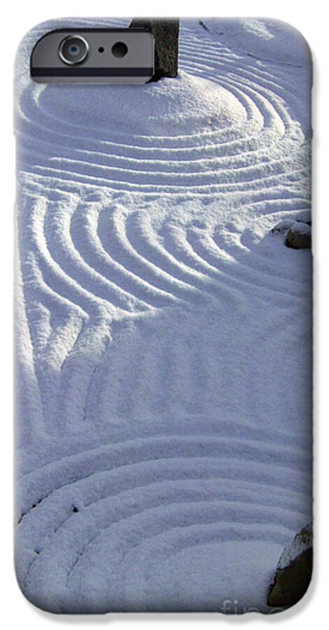 Powder In Zen Two iPhone 6 Case featuring the photograph Powder In ZEN Two by Feile Case