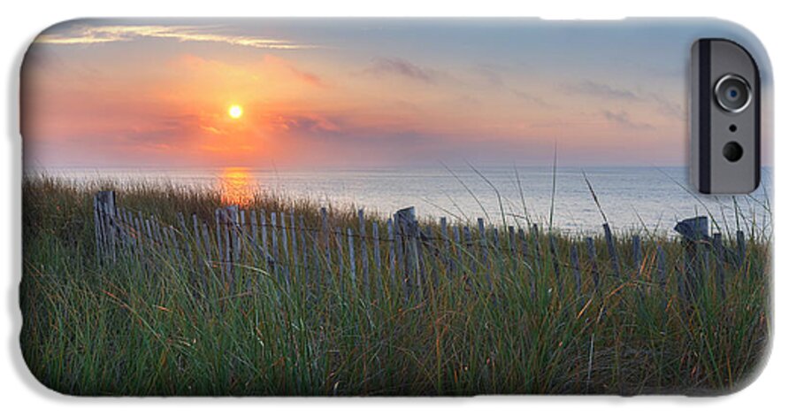 Cape Cod Seascape iPhone 6 Case featuring the photograph Race Point Sunset by Bill Wakeley
