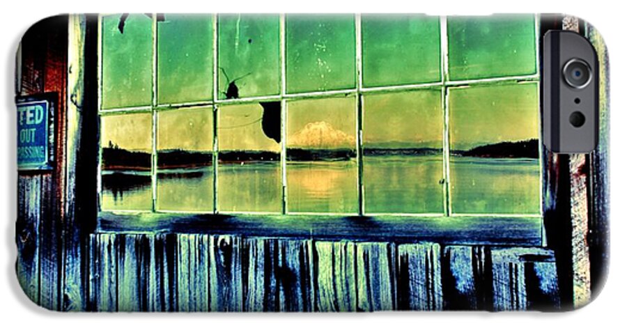 Gig Harbor iPhone 6 Case featuring the photograph Rainier Boat House by Benjamin Yeager
