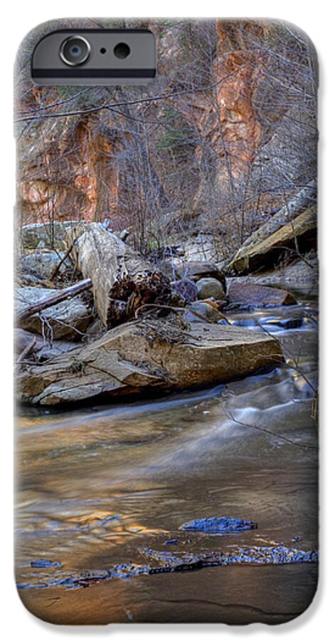 West Fork iPhone 6 Case featuring the photograph Red Rock Reflections by Sue Cullumber