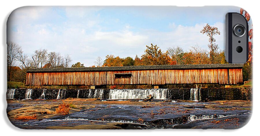 Covered Bridge iPhone 6 Case featuring the photograph Rocky Road by Reid Callaway