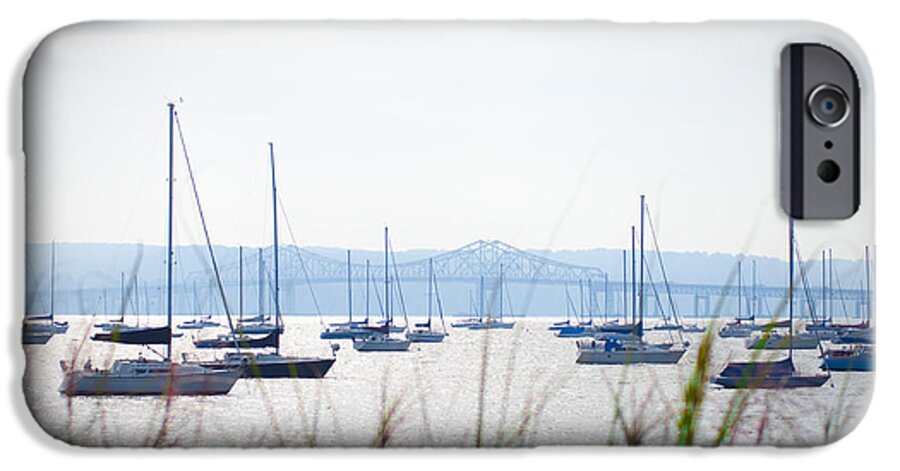 Sailboats iPhone 6 Case featuring the photograph Sailboats at Rest by Bill Cannon
