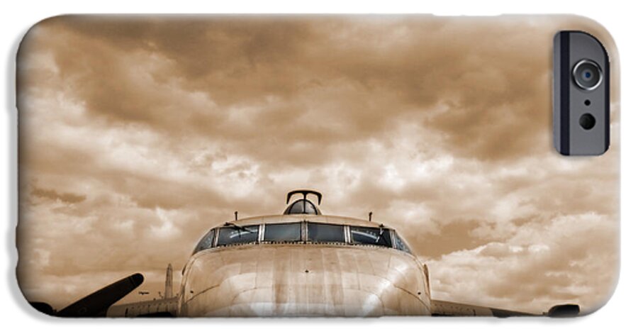 Airplane iPhone 6 Case featuring the photograph The Flying Boxcar by Steven Digman