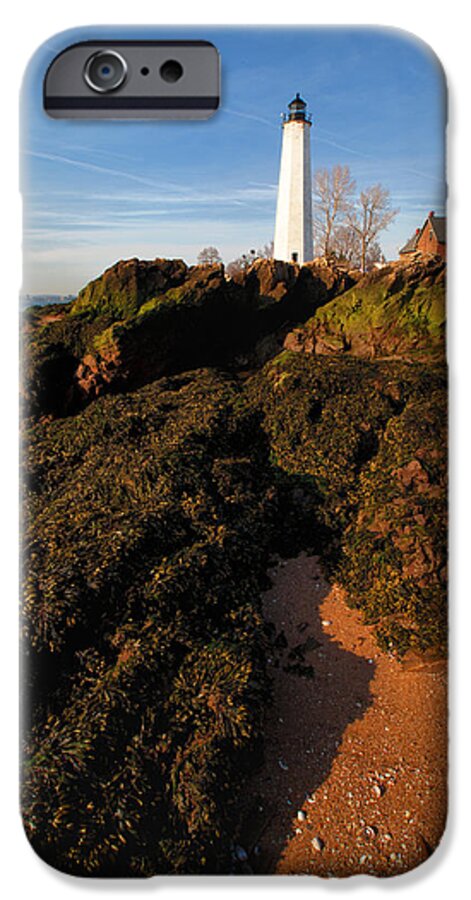 Lighthouse iPhone 6 Case featuring the photograph Top of the Beach by Karol Livote