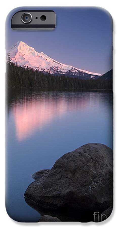 Mount Hood iPhone 6 Case featuring the photograph Twilight over Mt Hood by Brian Jannsen