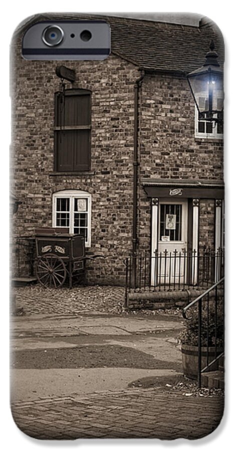 Cobbled iPhone 6 Case featuring the photograph Victorian Stone House by Amanda Elwell