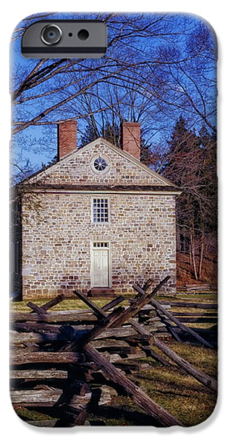 Valley Forge iPhone 6 Case featuring the photograph Washington's Headquarters - Valley Forge by Mountain Dreams